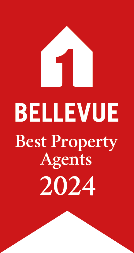 Partner, Mitgliedschaften und Auszeichnungen - Bellevue Best Property Agents 2024 Siegel